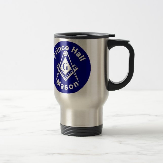 Travel mug för Prince Hall Masonic Resemugg (Höger)