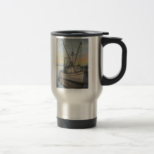 Travel mug för räkafartygmålning resemugg