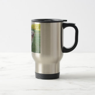 Travel mug för rostfritt stål för Labrador Resemugg