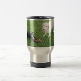 Travel mug för rostfritt stål för Labrador Resemugg