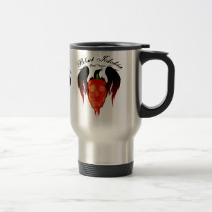Travel mug för rostfritt stål för spökepeppar resemugg