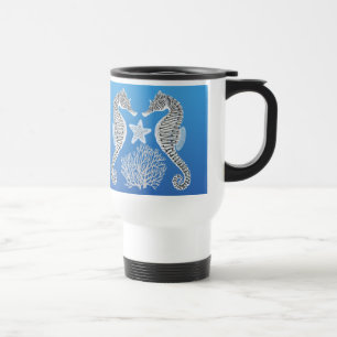 Travel mug för sjöstjärna för häst för resemugg