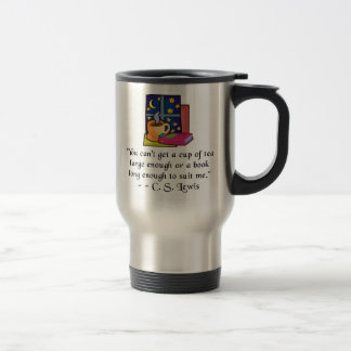 Travel mug för tea- & bokw-citationstecken - 2 resemugg