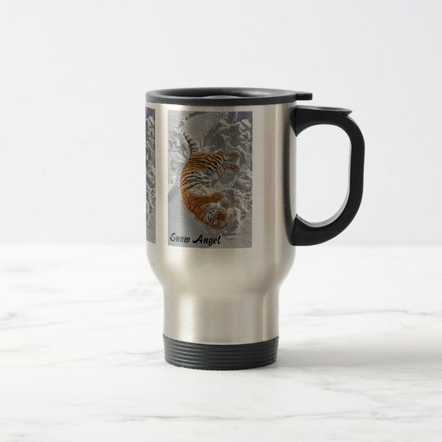 Travel mug för tiger"snöängel" resemugg (Höger)