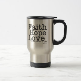 Travel mug för trohoppkärlek resemugg