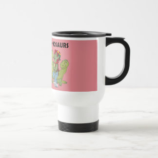 Travel mug för trollkärlekDinosaurs Resemugg