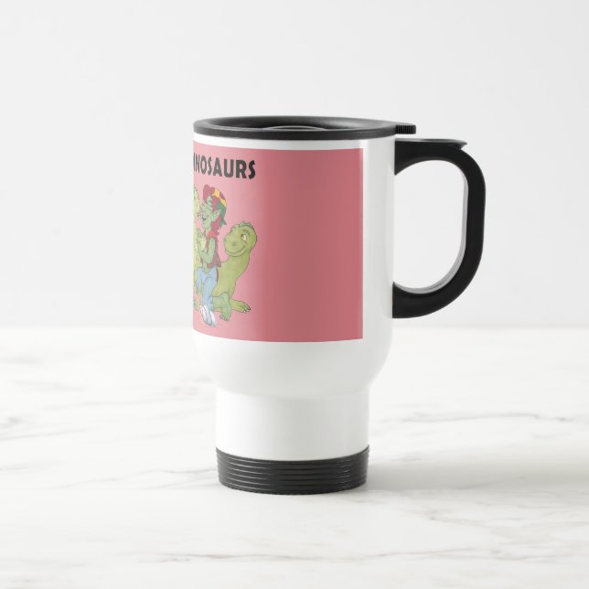 Travel mug för trollkärlekDinosaurs Resemugg (Höger)