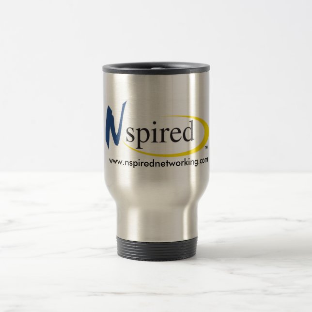 Travel mug - Nspired logotyp Resemugg (Center)