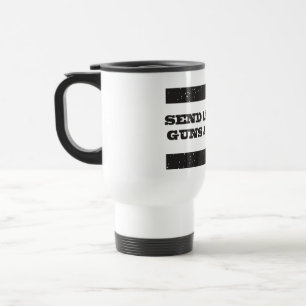 Travel mug - överför advokater vapen och pengar! resemugg