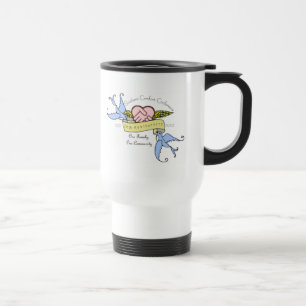 Travel mug - pastell för SCC-årsdagdesign Resemugg