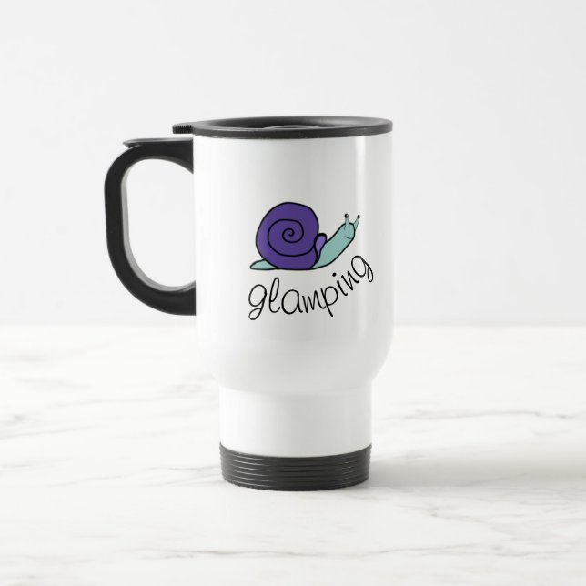 Travel Mug Resemugg - Snail "glamping" (Vänster)
