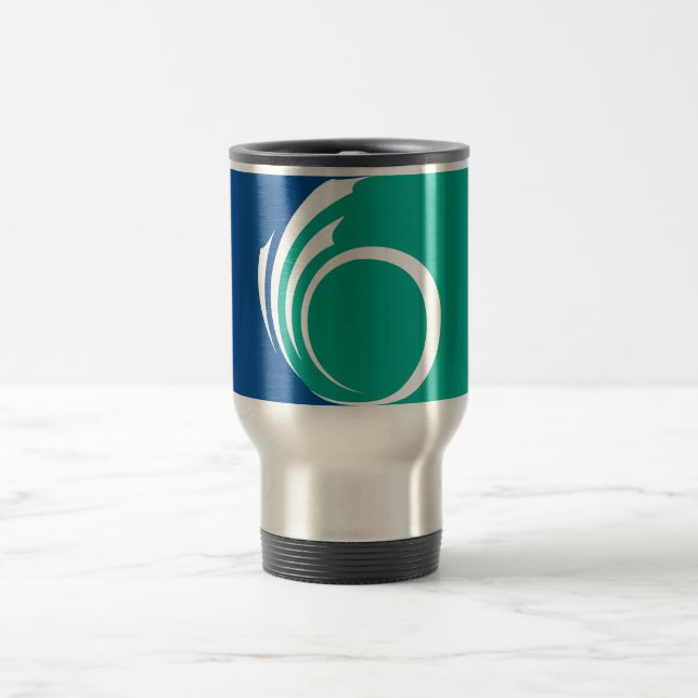 Travel Mug with Flag of Ottawa, Canada Resemugg (Center)