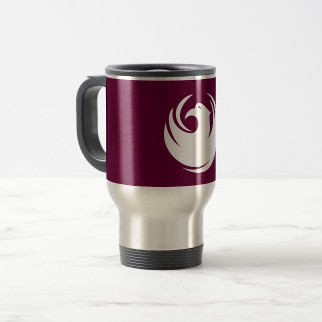 Travel Mug with Flag of Phoenix, Arizona Resemugg (Framsida vänster)