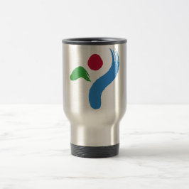 Travel Mug with Flag of Seoul, South Korea Resemugg