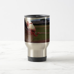 Travel mugbaseball resemugg