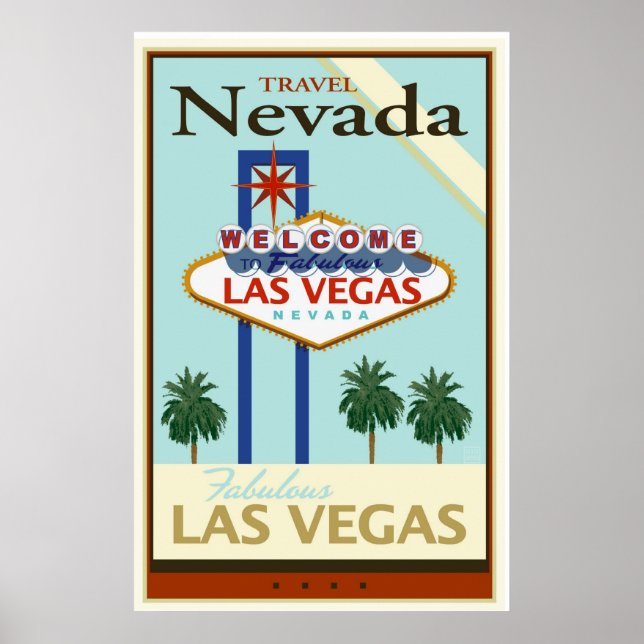 Travel Nevada Poster (Framsidan)