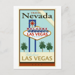 Travel Nevada Vykort