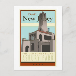 Travel New jersey Vykort