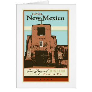 Travel New mexico Hälsningskort