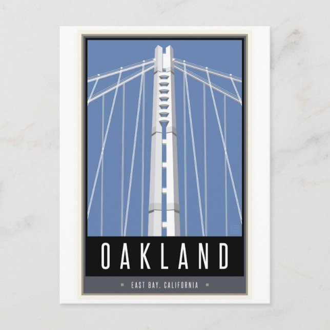Travel Oakland Vykort (Framsida)