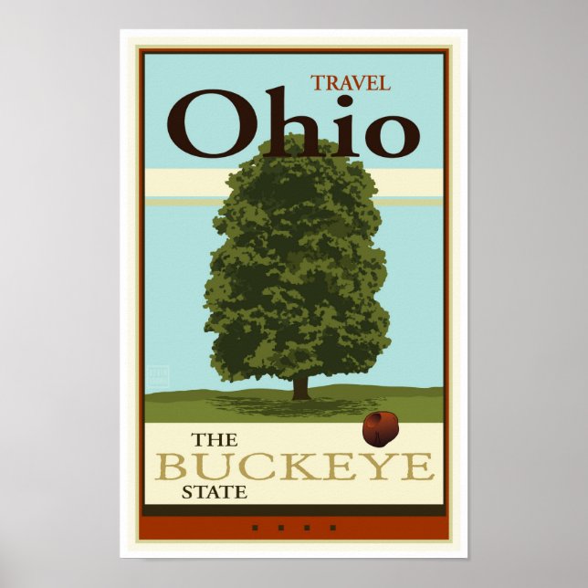 Travel Ohio Poster (Framsidan)