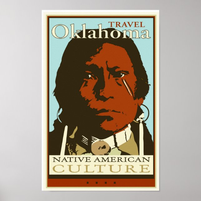 Travel Oklahoma Poster (Framsidan)