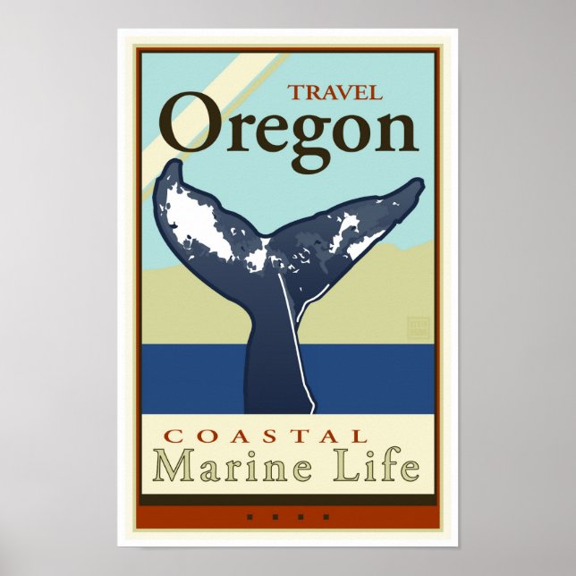 Travel Oregon Poster (Framsidan)