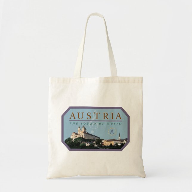 TRAVEL-Österrike Tygkasse (Framsidan)