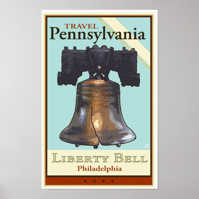 Travel Pennsylvania Poster (Framsidan)