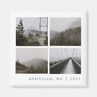 Travel Photo Collage Anpassningsbar Vacation Keeps Magnet