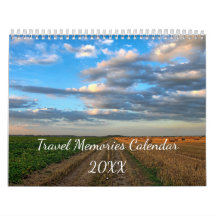 Travel Photos Anpassningsbar Calendar