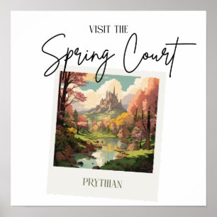 Travel Poster för Vår-domstolen i ACOTAR