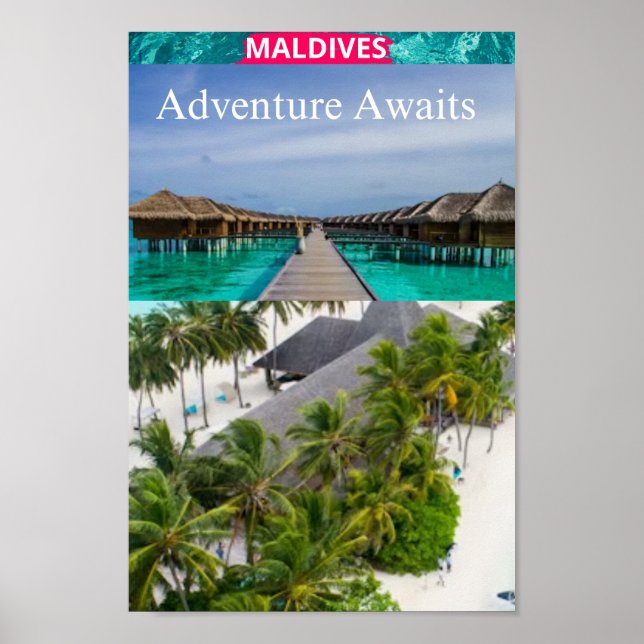 Travel Poster: Inspire Your Next Adventure Poster (Framsidan)