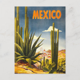 Travel Poster Mexico Vykort