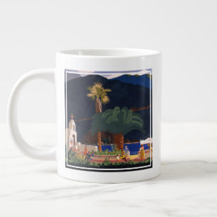 Travel Poster - Santa Catalina Island, Kalifornien Jumbo Mugg