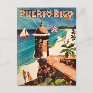 Travel Puerto Rico Vykort