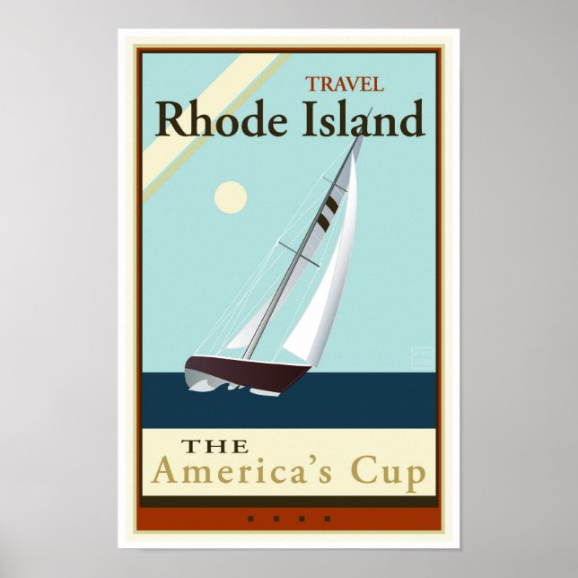 Travel Rhode island Poster (Framsidan)