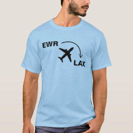 Travel Shirt till Los Angeles California T Shirt