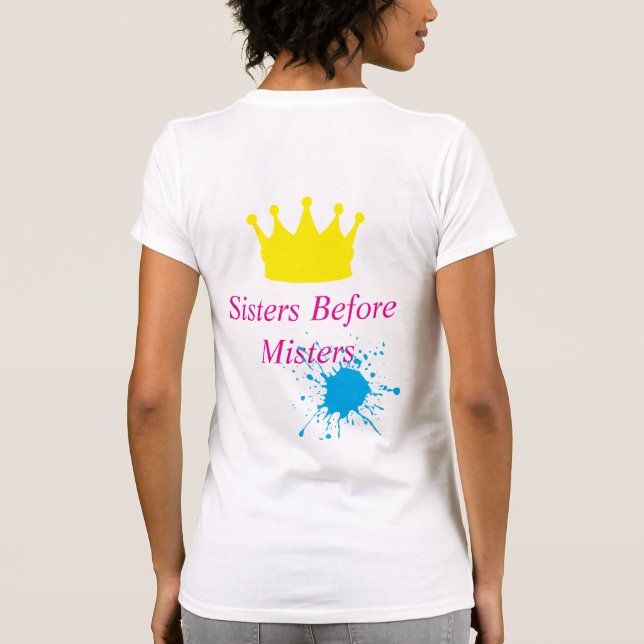 Travel Sisters Tee – No Men, Just Memories (Baksida)