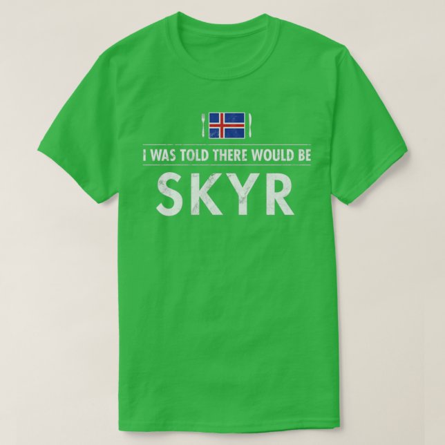 Travel Skyr Islands Dairy Breakfast Vanilla Frui T Shirt (Design framsida)