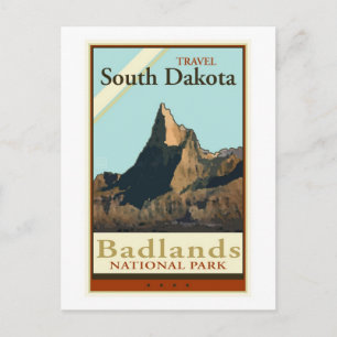 Travel South Dakota Vykort
