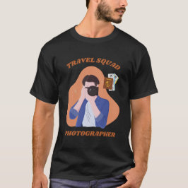 Travel Squad Photograf T Shirt
