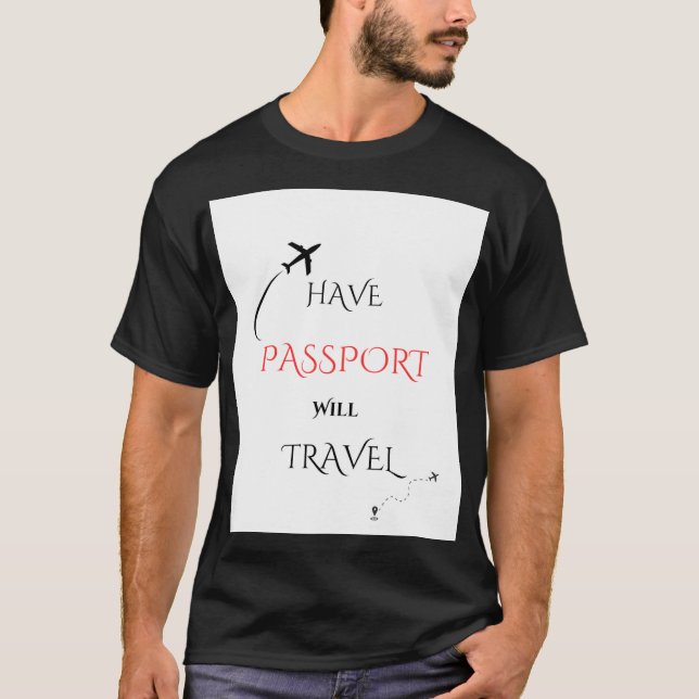 Travel t shirt (Framsida)