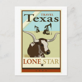 Travel Texas Vykort