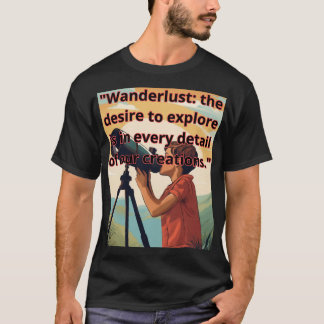 "Travel the world through designs that capture the T Shirt