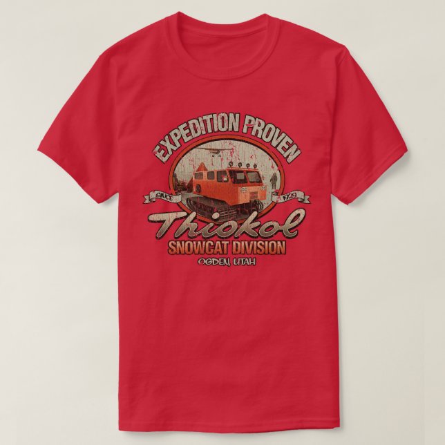 Travel Thiokol Snowcat Division 1929 T Shirt (Design framsida)