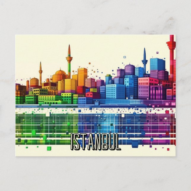 Travel to Istanbul Vykort (Framsida)