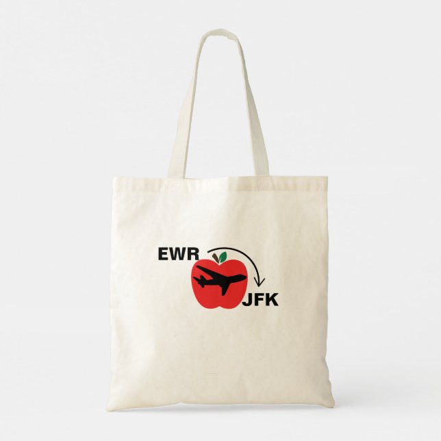 Travel Tote Bag till NYC Tygkasse (Baksida)