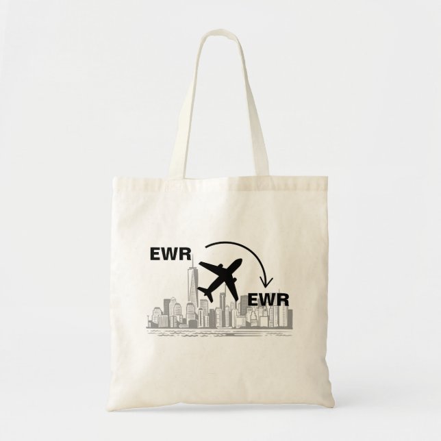 Travel Tote Bag till NYC Tygkasse (Framsidan)