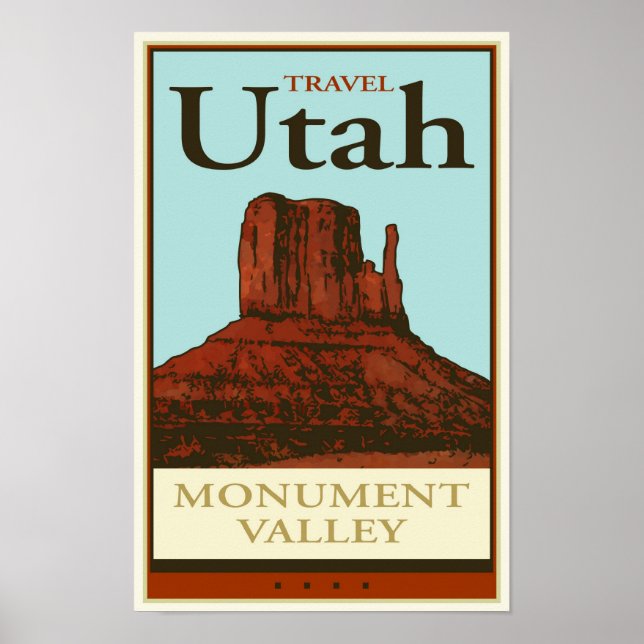 Travel Utah Poster (Framsidan)